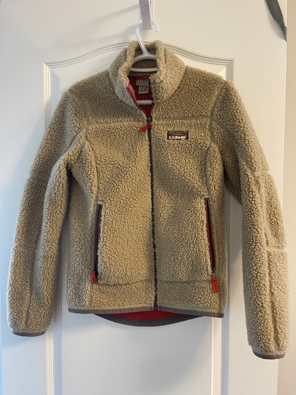 LL Bean Sherpa Fleece Jacket